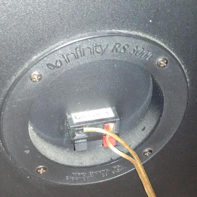 Pair of Infinity Speakers- Model RS 3000