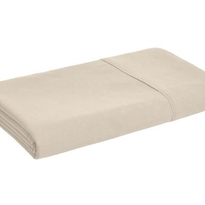 Sale Photo Thumbnail #141: 1 beige flat sheet.