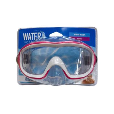 Adult Pink Water Fun & Sun Watersport Swim Goggles UV Protection Latex Free