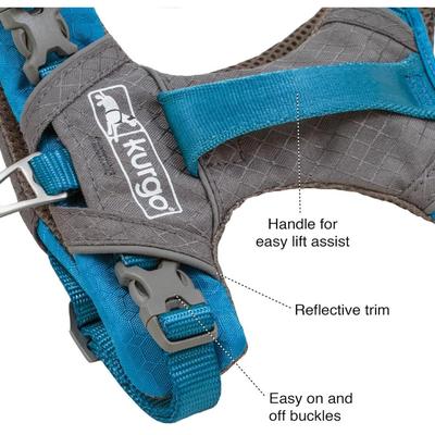 Kurgo Journey Air Harness, Orange, XS