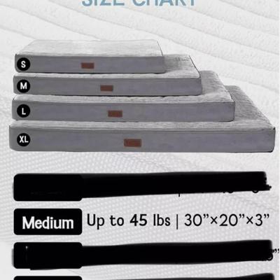 Medium (30” x 20”) Waterproof & Machine Washable Dog Bed