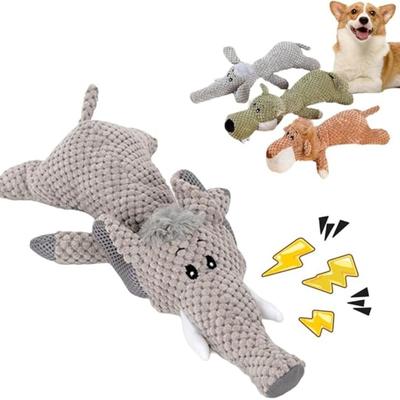 Sale Photo Thumbnail #671: 1 dog toy
15" long
ELEPHANT ONLY