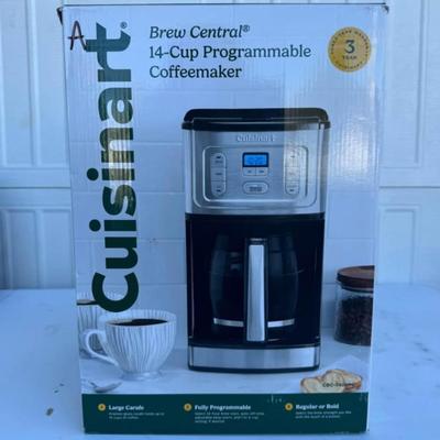 A - Cuisinart Brew Central 14-Cup Programmable Coffee Maker