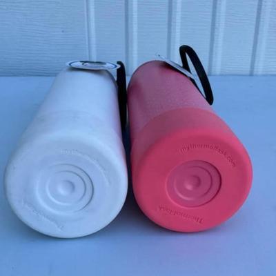 ThermoFlask 24 oz Double Wall Vacuum Insulated Stainless Steel 2-Pack of Water Bottles