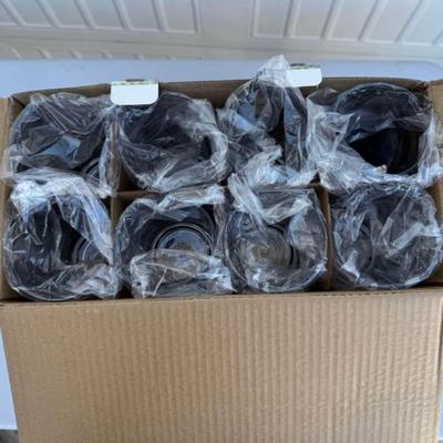 B - Tritan Clear 8-piece Unbreakable Tumbler Set, 23 fl. oz Each