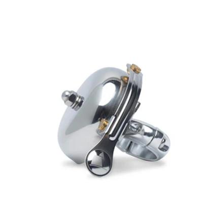 thousand Stainless Steel Pennant Bicycle Bell w/Steel Lever System Hammer & Adjustable Clamp