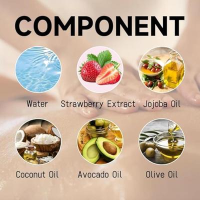 2-Pack Body Juice Oil Body Juice Oil,Body Juice Oil Strawberry Shortcake,120ml Hand crafted Body Oil for Women