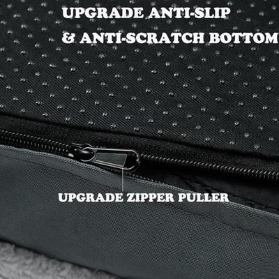 Size Large Dog Beds for Large Dog, Dog Crate Bed with Removable Washable Cover, Anti-Slip Kennel Pad Pet Sleeping Mattress