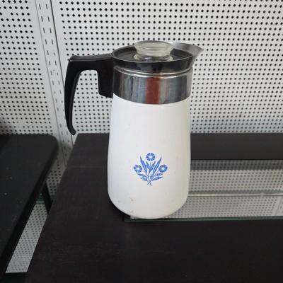 9 cup corning ware coffee pot