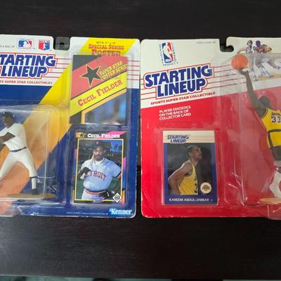Lot of 2 starting lineups