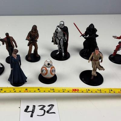 Vintage Disney Star Wars Figures