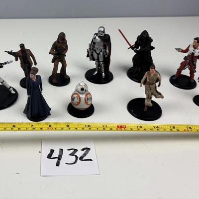 Vintage Disney Star Wars Figures