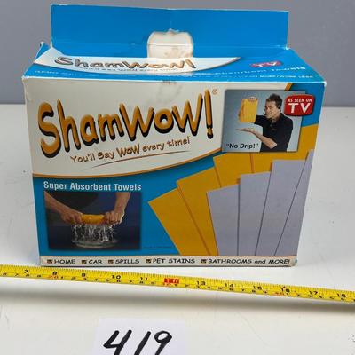 Shamwow! Towels