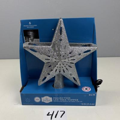 Projection LED Tree Topper