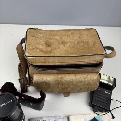 Vintage Topcon Camera and More