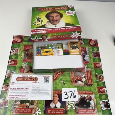 Elf Card Scramble