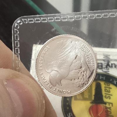 1/10 Troy ounce silver coin