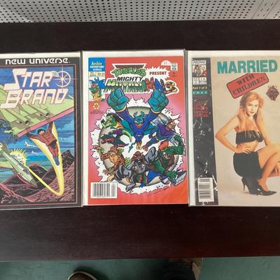 Lot of three comic books