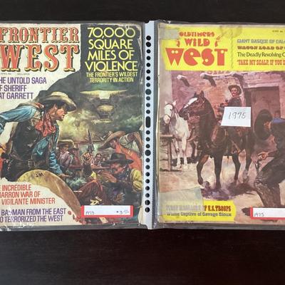 Lot of two western magazines
