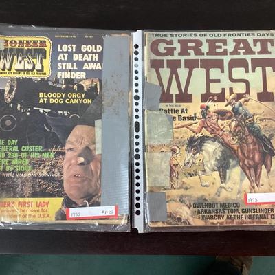 Sale Photo Thumbnail #69: Lot of two western magazines