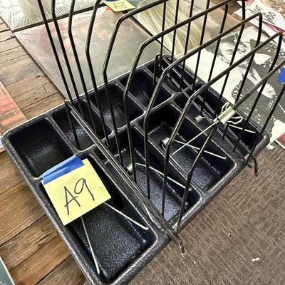 A9-register drawer insert and file organizer