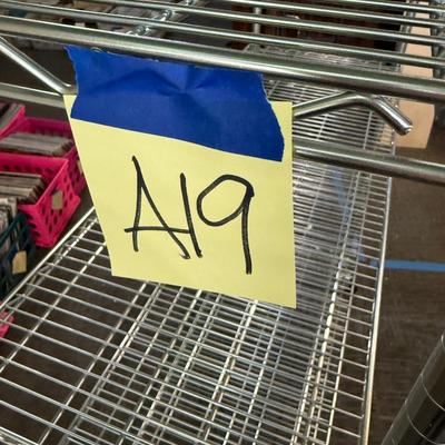 A19-NSF shelf on wheels
