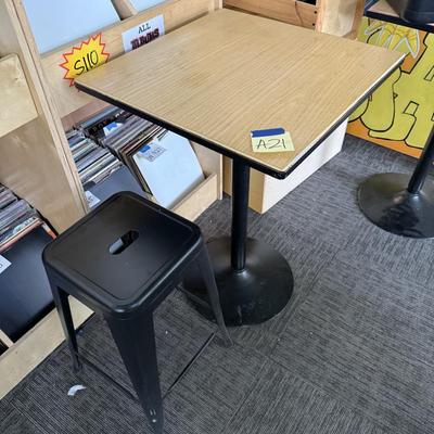 A21-Table with one stool