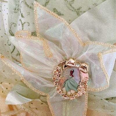 Size Medium (7-8) Disney Tiana The Princess & The Frog Princess Dress Up Dress Costumes for Kids