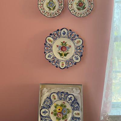 Hand Painted Decorative Plates