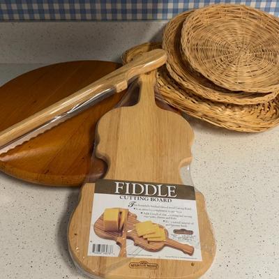 Fiddle Bread Board Lot