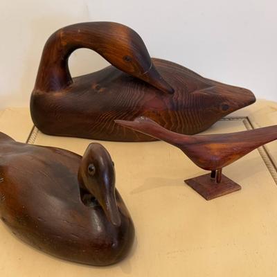 Solid Wood Ducks