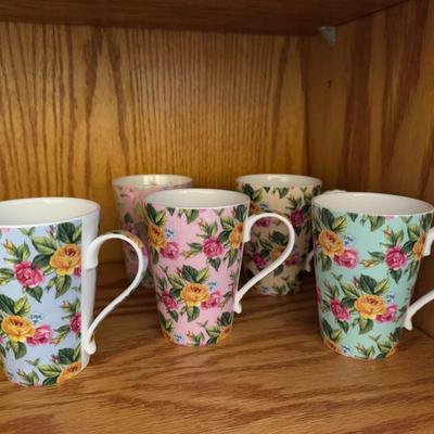 Hudson Middleton Fine Bone China Tea Mug Set