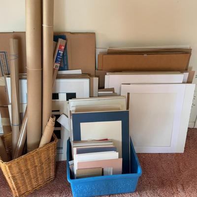 Picture Framing Materials Lot