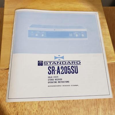 Standard Radio Corp. Stereo Receiver (WM-KD)