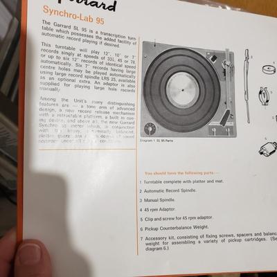 Garrard-Vintage Record Player and Project Series ART (WM-KD)
