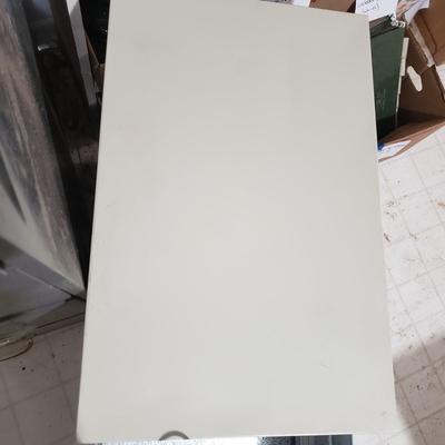 Two Metal Filing Cabinets-Five and Two Drawers (WM-KD)