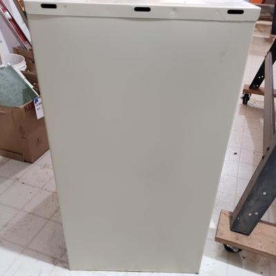 Two Metal Filing Cabinets-Five and Two Drawers (WM-KD)