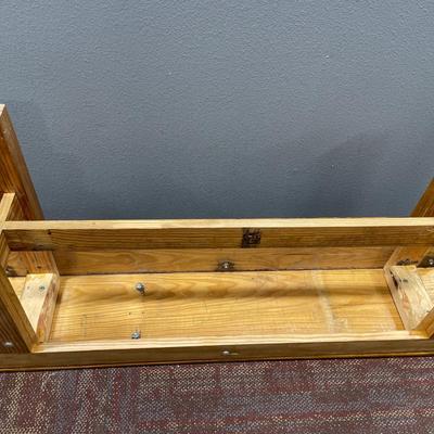 NDSU bleacher bench from basketball gym