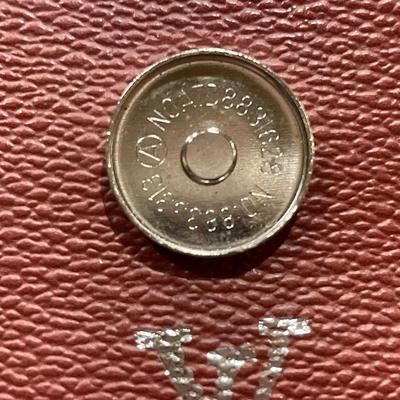 LV Coffee/Burgundy color purse with chain strap