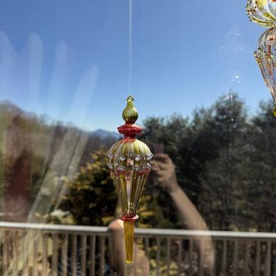 Four Glass Ornaments (DR-BM)