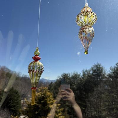 Four Glass Ornaments (DR-BM)