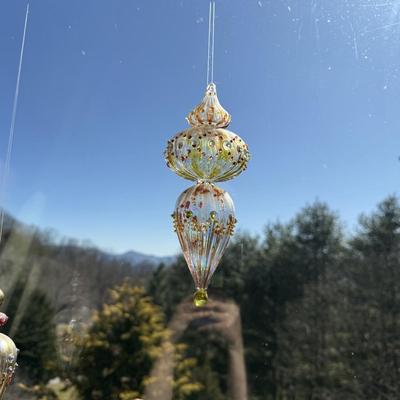 Four Glass Ornaments (DR-BM)