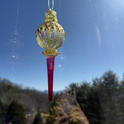 Four Glass Ornaments (DR-BM)