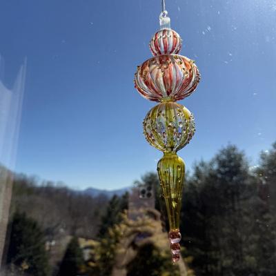 Four Glass Ornaments (DR-BM)