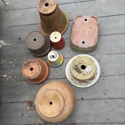 A Bevy of Terra Cotta Pots & Planters (BD-SD)