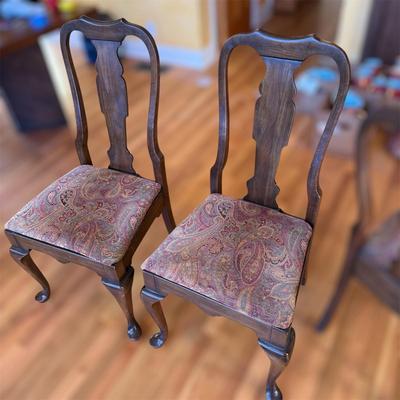 Georgian Style Queen Anne Dining Chairs (DR-BM)