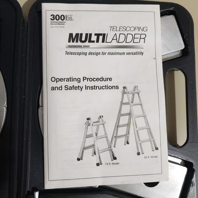 Werner MT-17B Ladder, Stabilizer and Case (WM-KD)