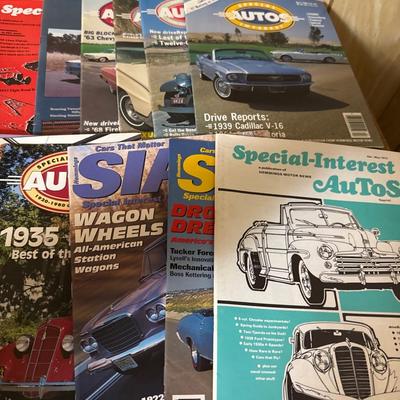 Vintage cars and trucks magazines