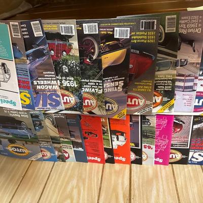 Vintage cars and trucks magazines
