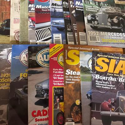 Vintage cars and trucks magazines